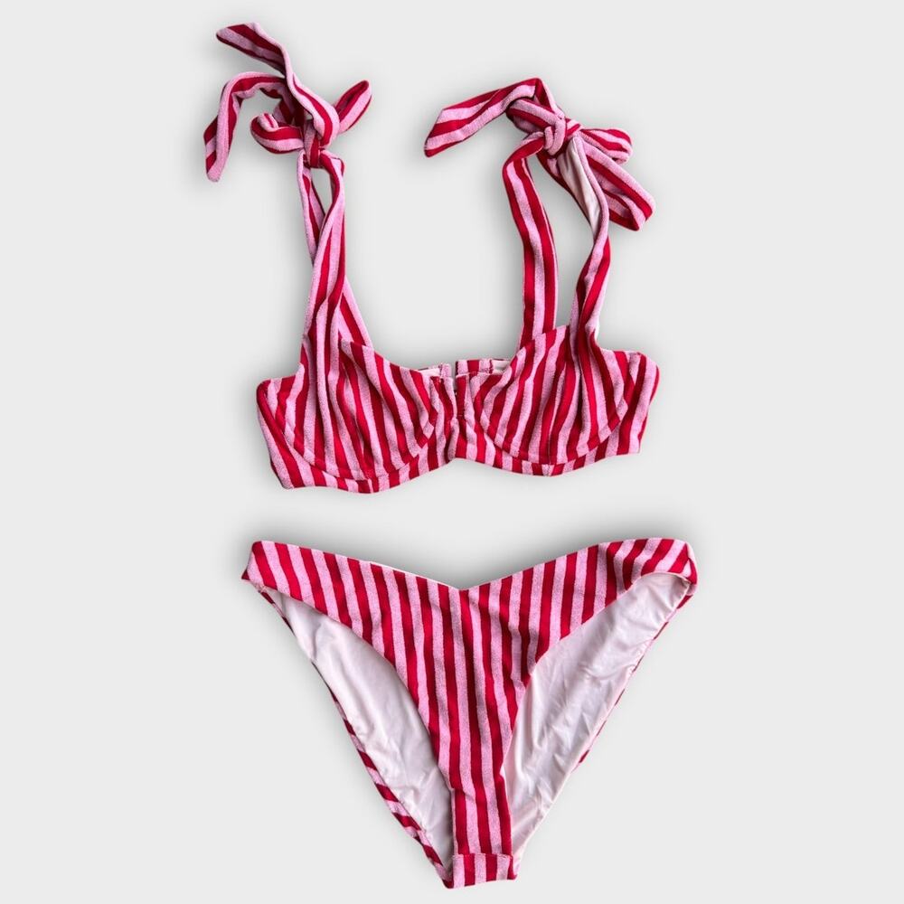 NEW Beach Riot Blair Bikini Top & Vanessa Bikini Bottom Size Large - Picture 16 of 16